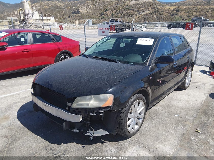 2011 Audi A3 VIN WAUBFAFM8BA079614 IAAI salvage auction — REAR END, Salvage (California), sold $1,025 on 2026-07-22 (photo 2)