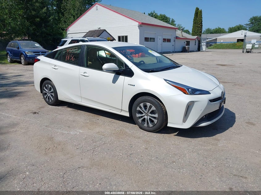 2019 Toyota Prius VIN JTDL9RFU4K3006418 IAAI salvage auction — LEFT SIDE, Salvage (Idaho), sold $5,200 on 2026-07-27 (photo 1)