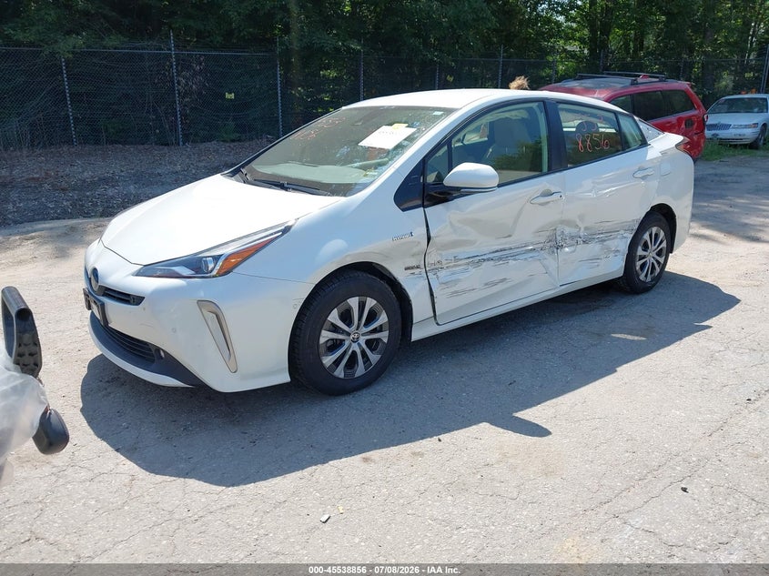 2019 Toyota Prius VIN JTDL9RFU4K3006418 IAAI salvage auction — LEFT SIDE, Salvage (Idaho), sold $5,200 on 2026-07-27 (photo 2)