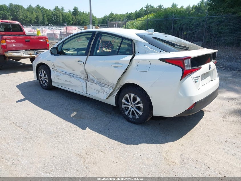 2019 Toyota Prius VIN JTDL9RFU4K3006418 IAAI salvage auction — LEFT SIDE, Salvage (Idaho), sold $5,200 on 2026-07-27 (photo 3)