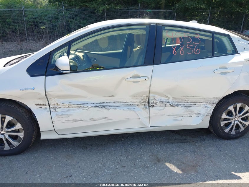 2019 Toyota Prius VIN JTDL9RFU4K3006418 IAAI salvage auction — LEFT SIDE, Salvage (Idaho), sold $5,200 on 2026-07-27 (photo 6)