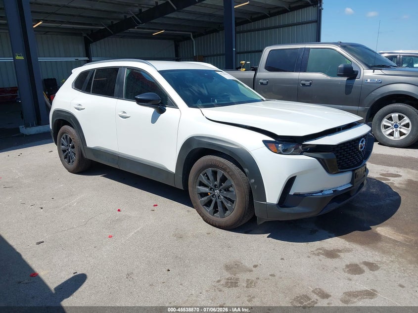 2024 Mazda Cx-50 VIN 7MMVABBMXRN236573 IAAI salvage auction — LEFT FRONT, Salvage Title, sold $8,000 on 2026-08-21 (photo 1)