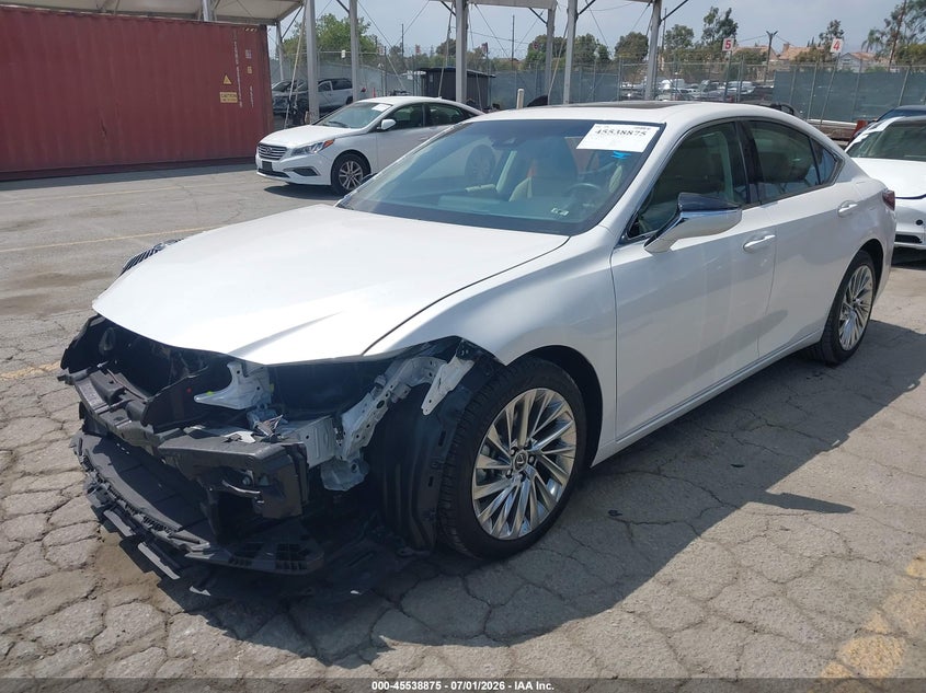 2020 Lexus VIN 58AEZ1B14LU055544 IAAI salvage auction — FRONT END, Salvage (California), sold $18,000 on 2026-07-10 (photo 2)