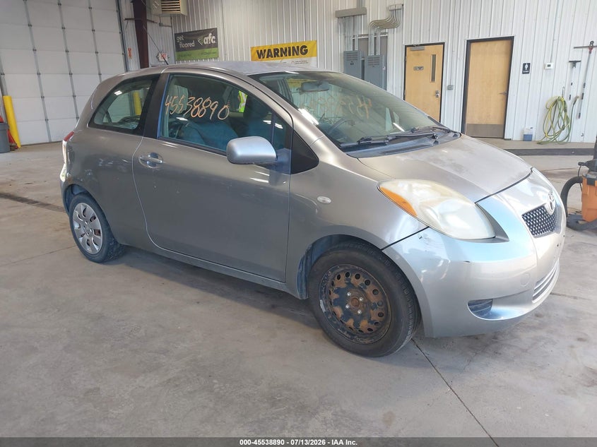 2007 Toyota Yaris VIN JTDJT923975079981 IAAI salvage auction — NORMAL WEAR, Clear (North Dakota), sold $375 on 2026-07-16 (photo 1)