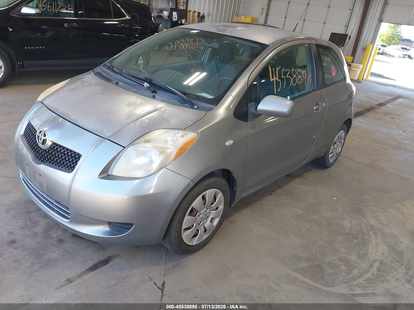 2007 Toyota Yaris VIN JTDJT923975079981 IAAI salvage auction — NORMAL WEAR, Clear (North Dakota), sold $375 on 2026-07-16 (photo 2)