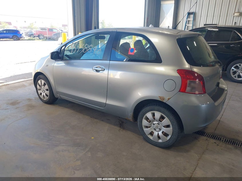 2007 Toyota Yaris VIN JTDJT923975079981 IAAI salvage auction — NORMAL WEAR, Clear (North Dakota), sold $375 on 2026-07-16 (photo 3)