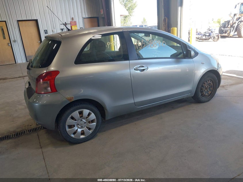 2007 Toyota Yaris VIN JTDJT923975079981 IAAI salvage auction — NORMAL WEAR, Clear (North Dakota), sold $375 on 2026-07-16 (photo 4)