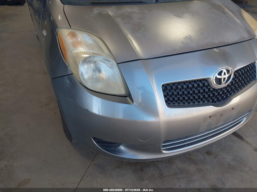 2007 Toyota Yaris VIN JTDJT923975079981 IAAI salvage auction — NORMAL WEAR, Clear (North Dakota), sold $375 on 2026-07-16 (photo 6)