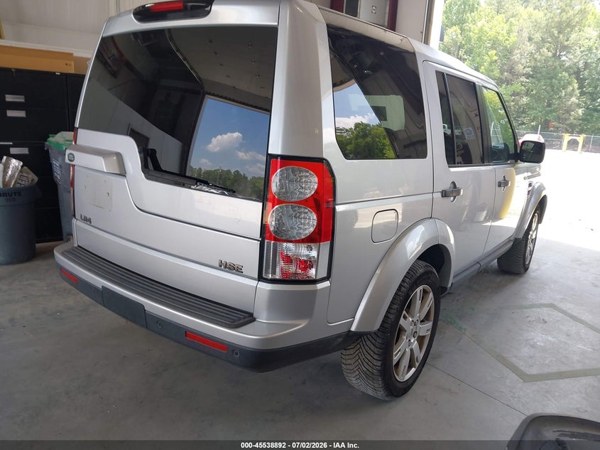 2012 Land rover Lr4 VIN SALAB2D4XCA630591 IAAI salvage auction — FRONT END, Salvage (Virginia), sold $975 on 2026-07-31 (photo 4)