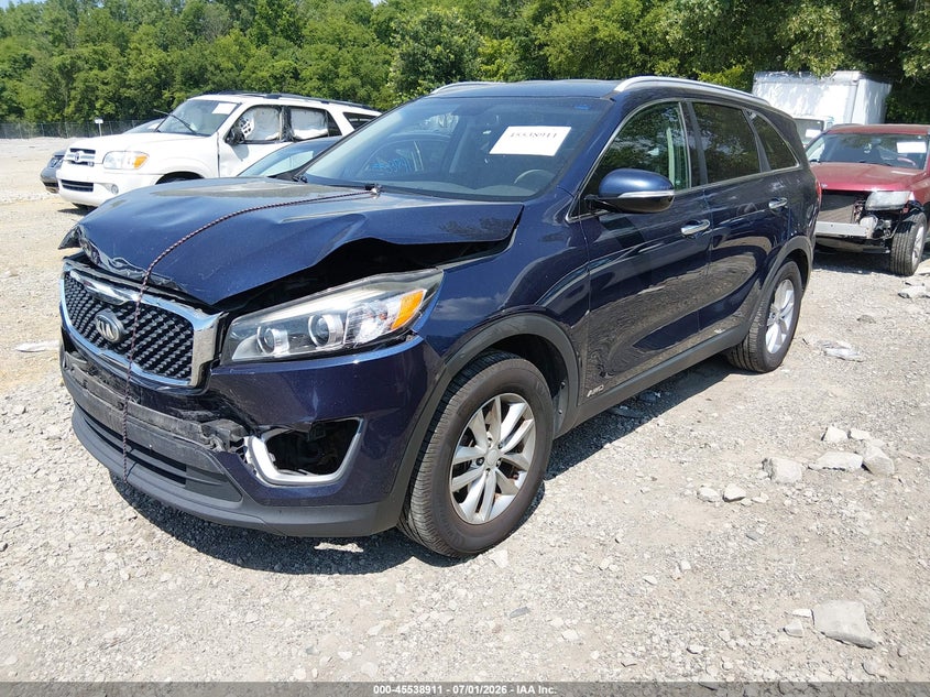 2016 Kia Sorento VIN 5XYPGDA37GG151318 IAAI salvage auction — FRONT END, Clear (Tennessee), sold $925 on 2026-08-02 (photo 2)