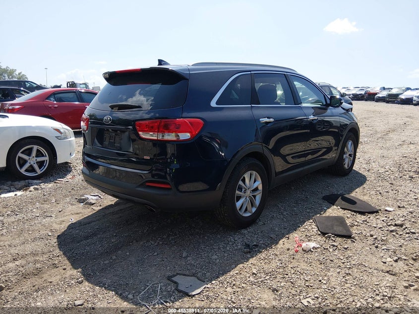 2016 Kia Sorento VIN 5XYPGDA37GG151318 IAAI salvage auction — FRONT END, Clear (Tennessee), sold $925 on 2026-08-02 (photo 4)