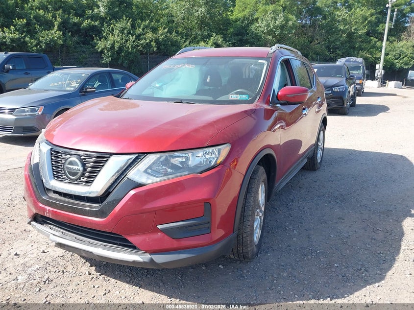 2018 Nissan Rogue VIN 5N1AT2MV3JC770167 IAAI salvage auction — FRONT END, Salvage Title, sold $1,400 on 2026-08-03 (photo 2)