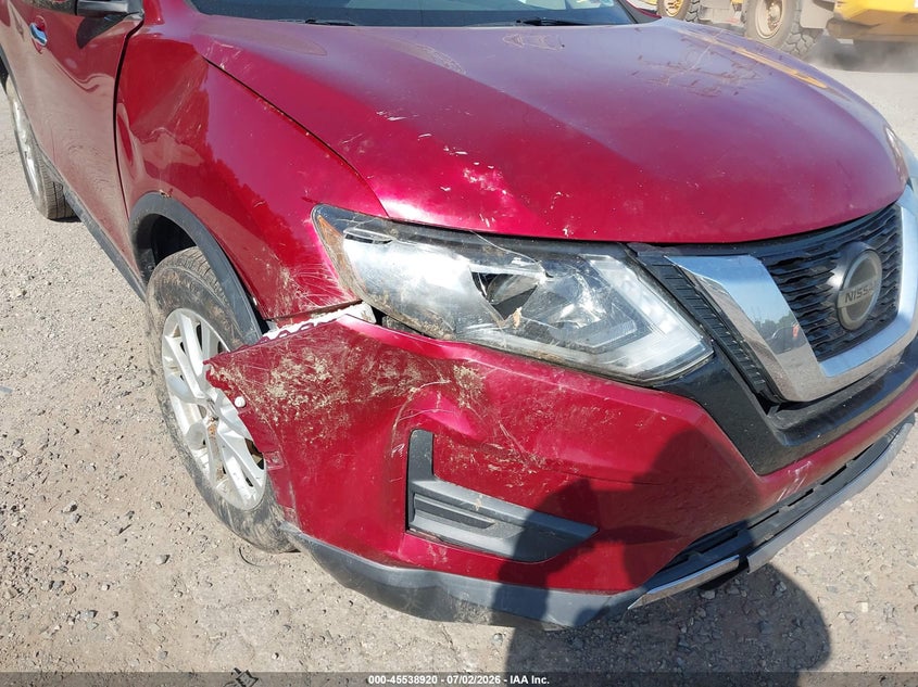 2018 Nissan Rogue VIN 5N1AT2MV3JC770167 IAAI salvage auction — FRONT END, Salvage Title, sold $1,400 on 2026-08-03 (photo 6)