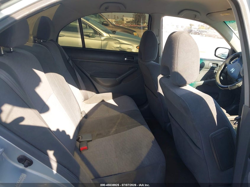 2005 Honda Civic hybrid VIN JHMES96625S026271 IAAI salvage auction — NORMAL WEAR, Clear - Dealer Only (California), sold $250 on 2026-07-13 (photo 8)