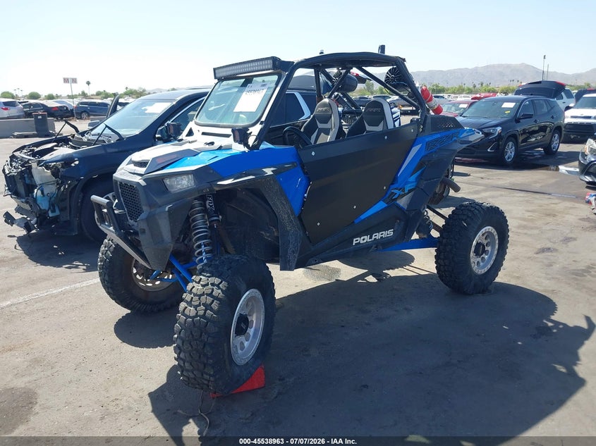 2016 Polaris Rzr VIN 3NSVDE92XGF458084 IAAI salvage auction — ROLLOVER, Salvage (Arizona), sold $3,200 on 2026-08-18 (photo 2)