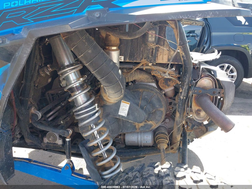 2016 Polaris Rzr VIN 3NSVDE92XGF458084 IAAI salvage auction — ROLLOVER, Salvage (Arizona), sold $3,200 on 2026-08-18 (photo 9)