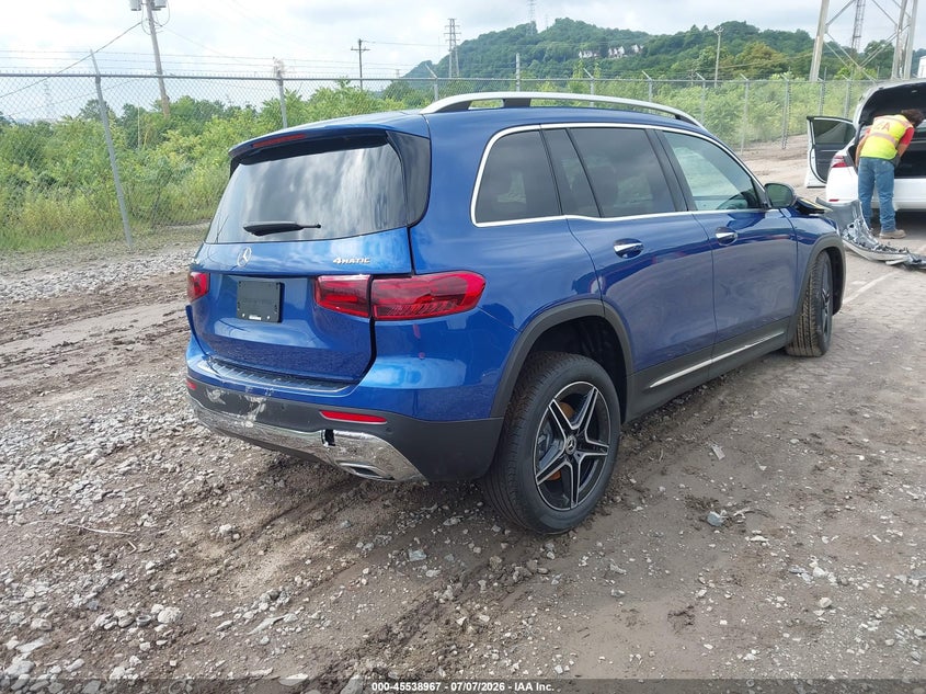 2026 Mercedes-benz Glb VIN W1N4M4HB3TW485702 IAAI salvage auction — LEFT FRONT, Salvage Title, sold $9,300 on 2026-08-25 (photo 4)