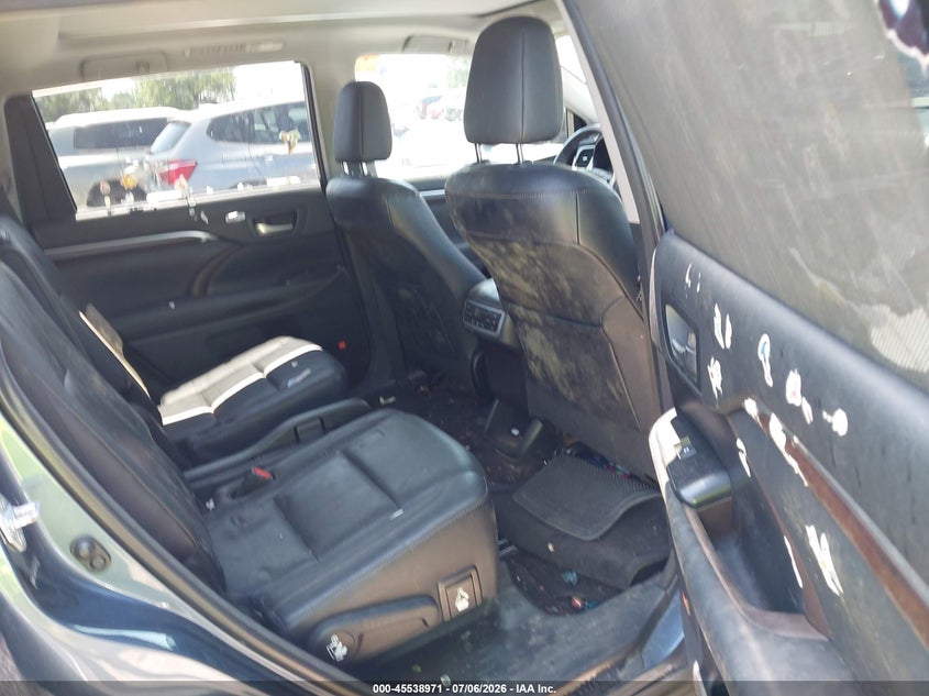 2014 Toyota Highlander VIN 5TDDKRFH6ES007357 IAAI salvage auction — NORMAL WEAR, Clear (Illinois), sold $6,600 on 2026-07-21 (photo 8)