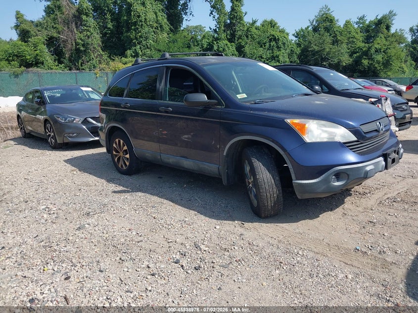 2007 Honda Cr-v VIN JHLRE38377C042489 IAAI salvage auction — NORMAL WEAR, Clear (Maryland), sold $1,600 on 2026-07-16 (photo 1)