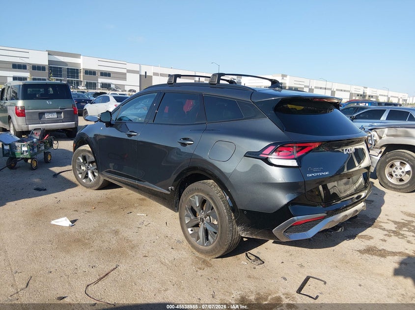 2024 Kia Sportage VIN KNDPXCDG8R7138442 IAAI salvage auction — FRONT END, Salvage Title, sold $7,600 on 2026-08-01 (photo 3)