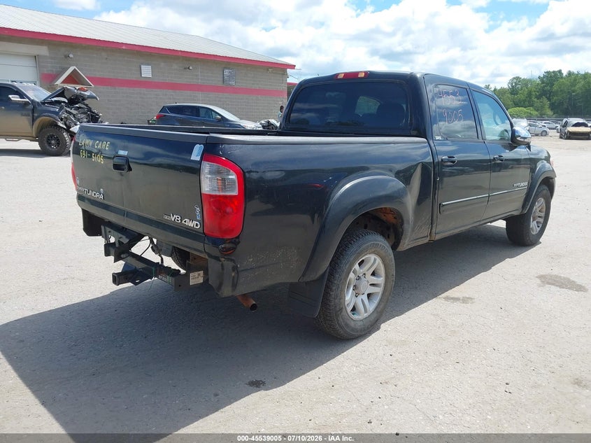 2006 Toyota Tundra VIN 5TBDT44196S523602 IAAI salvage auction — NORMAL WEAR, Original (Maine), sold $500 on 2026-07-27 (photo 4)