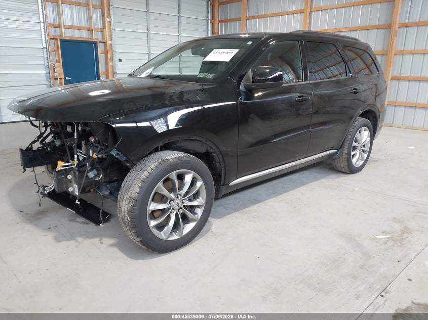 2022 Dodge Durango VIN 1C4RDJAG3NC108292 IAAI salvage auction — FRONT END, Salvage (Pennsylvania), sold $7,000 on 2026-07-29 (photo 2)