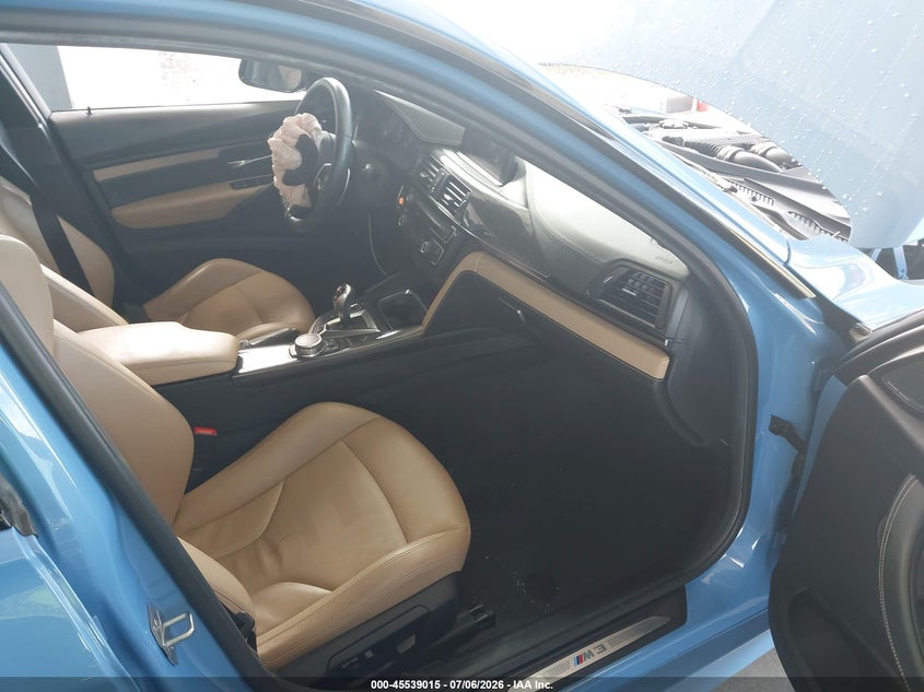 2015 BMW M3 VIN WBS3C9C58FP805673 IAAI salvage auction — FRONT END, Rebuildable (Florida), sold $16,600 on 2026-07-24 (photo 5)