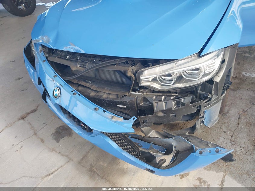 2015 BMW M3 VIN WBS3C9C58FP805673 IAAI salvage auction — FRONT END, Rebuildable (Florida), sold $16,600 on 2026-07-24 (photo 6)