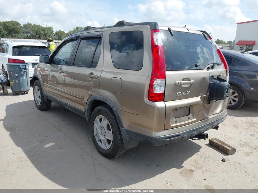 2006 Honda Cr-v VIN JHLRD78926C062341 IAAI salvage auction — NORMAL WEAR, Original (Texas), sold $1,250 on 2026-07-21 (photo 3)