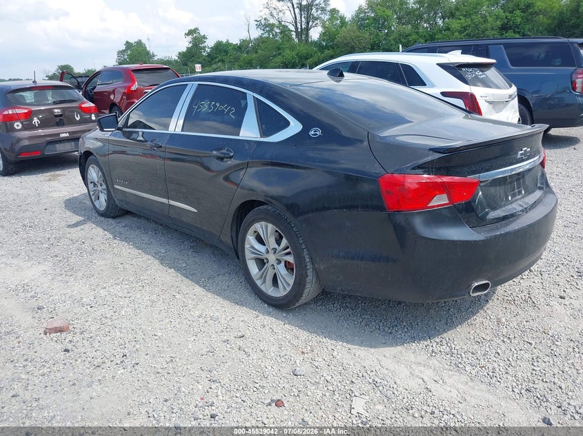 2014 Chevrolet Impala VIN 2G1125S35E9200994 IAAI salvage auction — NORMAL WEAR, Original (Ohio), sold $425 on 2026-07-21 (photo 3)