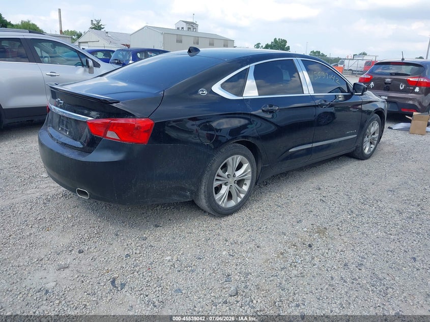 2014 Chevrolet Impala VIN 2G1125S35E9200994 IAAI salvage auction — NORMAL WEAR, Original (Ohio), sold $425 on 2026-07-21 (photo 4)