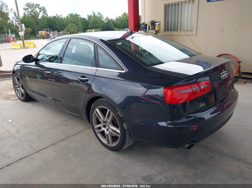 2015 Audi A6 VIN WAUDFAFC7FN026899 IAAI salvage auction — LEFT FRONT, Rebuildable (Florida), sold $2,450 on 2026-07-28 (photo 3)