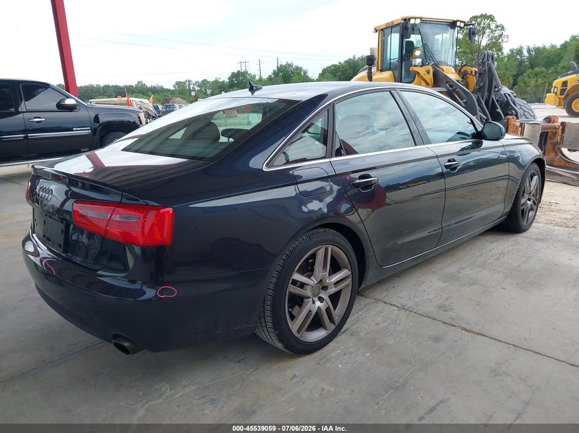 2015 Audi A6 VIN WAUDFAFC7FN026899 IAAI salvage auction — LEFT FRONT, Rebuildable (Florida), sold $2,450 on 2026-07-28 (photo 4)