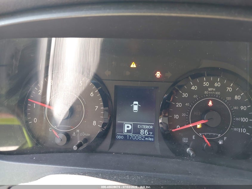 2015 Toyota Sienna VIN 5TDJK3DC9FS126206 IAAI salvage auction — NORMAL WEAR, Clear (Indiana), sold $2,750 on 2026-07-22 (photo 7)