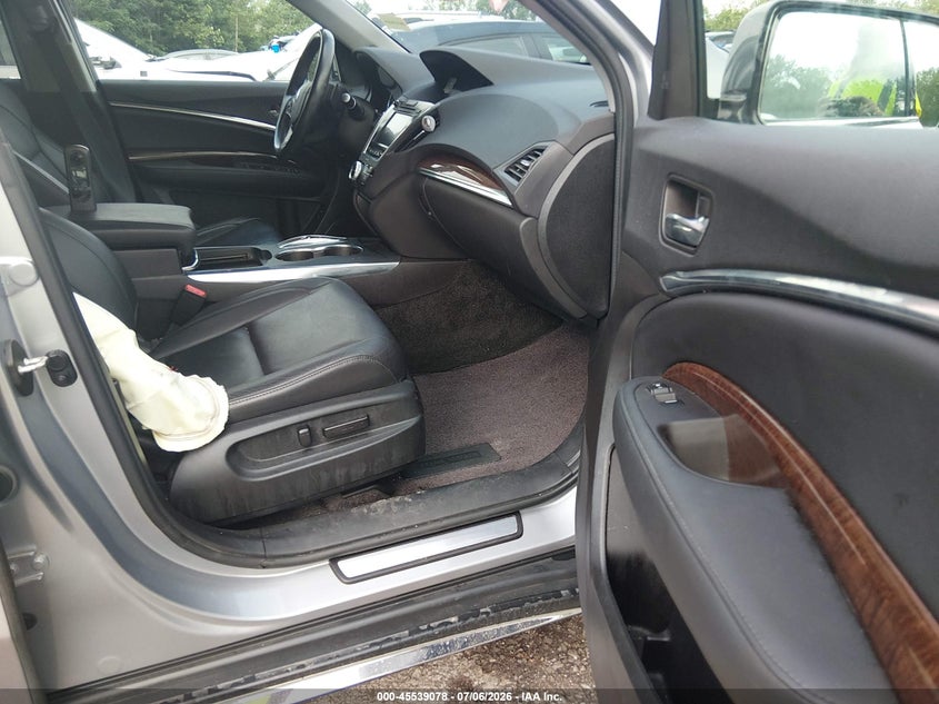 2017 Acura Mdx VIN 5FRYD4H59HB028972 IAAI salvage auction — RIGHT SIDE, Salvage (Ohio), sold $6,300 on 2026-09-01 (photo 5)
