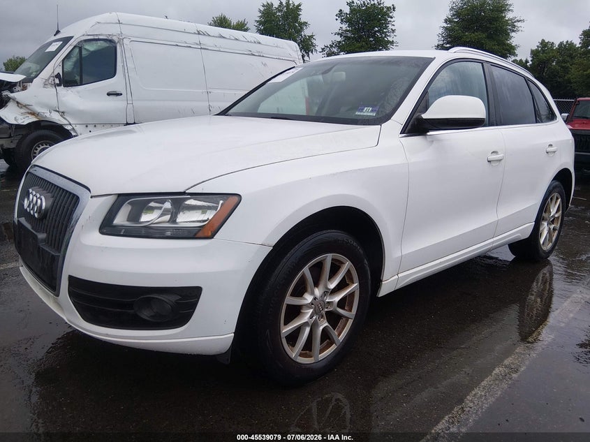 2012 Audi Q5 VIN WA1CFAFP3CA051684 IAAI salvage auction — NORMAL WEAR, Clear (New Jersey), sold $1,025 on 2026-07-13 (photo 2)