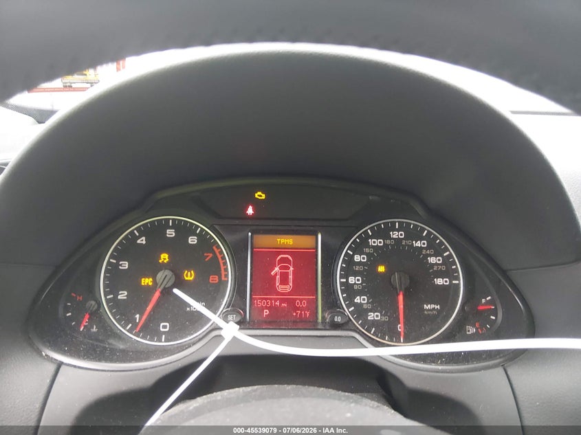 2012 Audi Q5 VIN WA1CFAFP3CA051684 IAAI salvage auction — NORMAL WEAR, Clear (New Jersey), sold $1,025 on 2026-07-13 (photo 7)