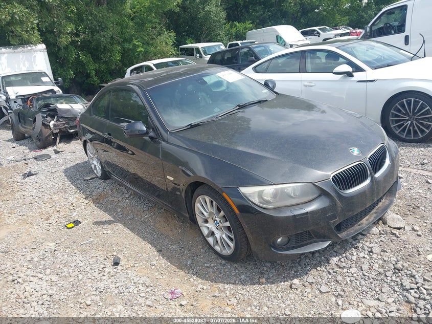 2012 BMW 3 series VIN WBAKE3C53CE769955 IAAI salvage auction — NORMAL WEAR, Clear (Tennessee), sold $1,250 on 2026-07-16 (photo 1)