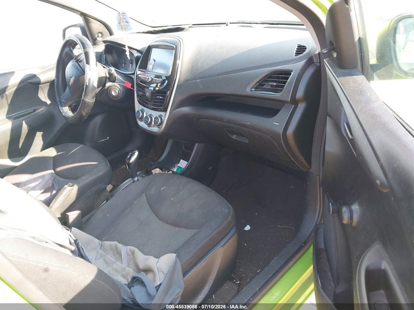 2016 Chevrolet Spark VIN KL8CB6SA6GC560929 IAAI salvage auction — REAR END, Clear (Virginia), sold $600 on 2026-07-31 (photo 5)