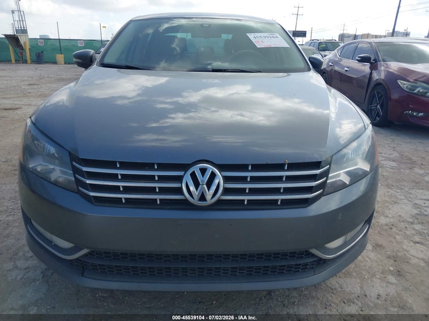 2014 Volkswagen Passat VIN 1VWCN7A35EC039315 IAAI salvage auction — NORMAL WEAR, Original (Texas), sold $650 on 2026-07-27 (photo 6)