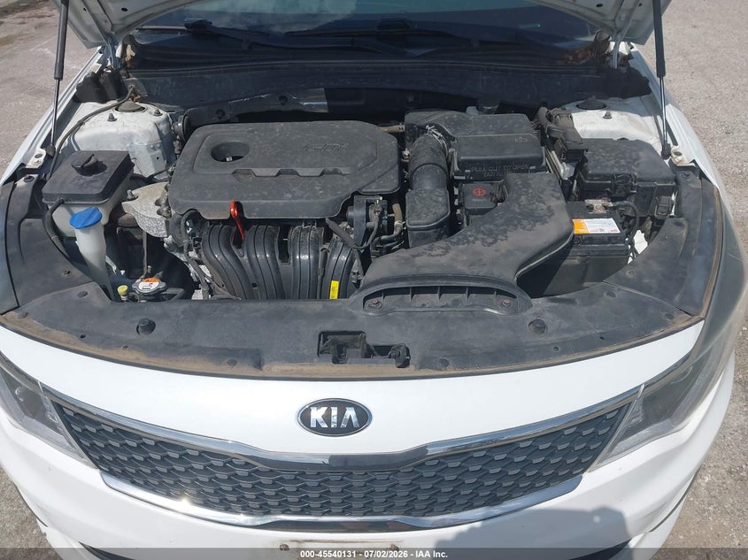 2016 Kia Optima VIN 5XXGU4L37GG092605 IAAI salvage auction — NORMAL WEAR, Clear (Illinois), sold $2,700 on 2026-07-06 (photo 6)