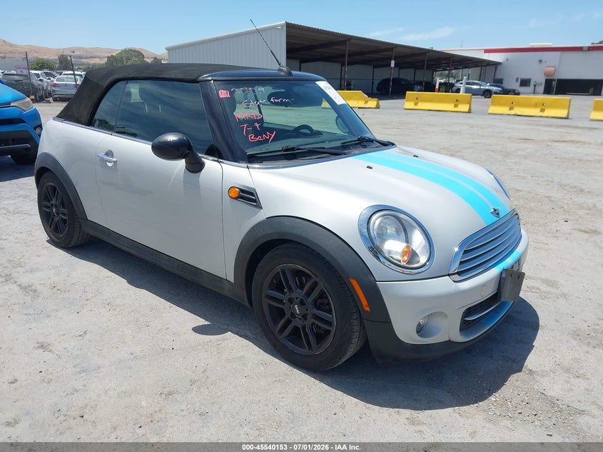 2012 Mini Cooper VIN WMWZN3C50CT133942 IAAI salvage auction — FRONT END, Salvage Title, sold $50 on 2026-07-30 (photo 1)