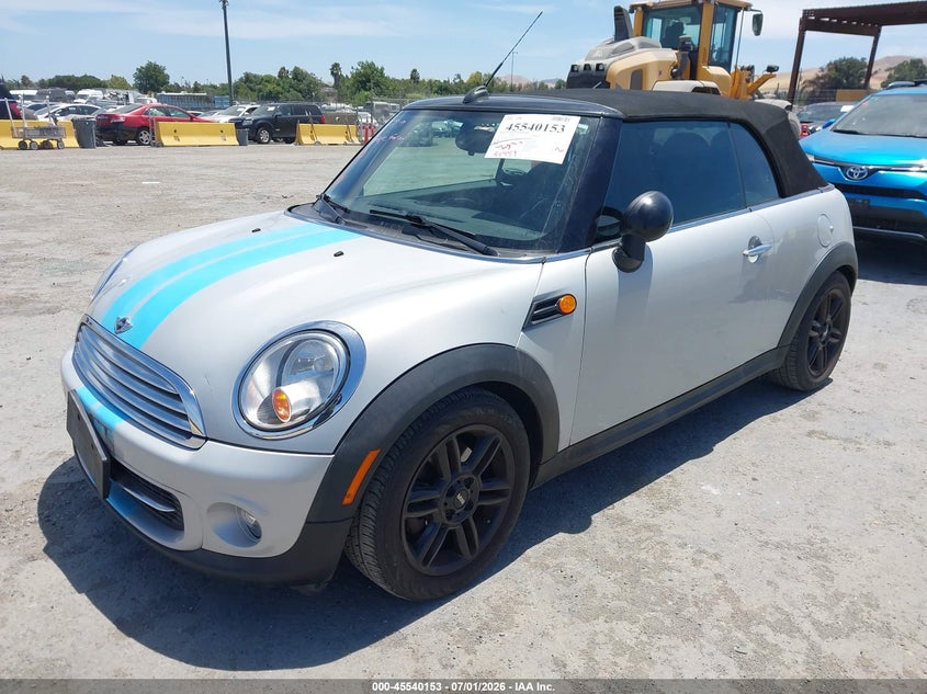 2012 Mini Cooper VIN WMWZN3C50CT133942 IAAI salvage auction — FRONT END, Salvage Title, sold $50 on 2026-07-30 (photo 2)