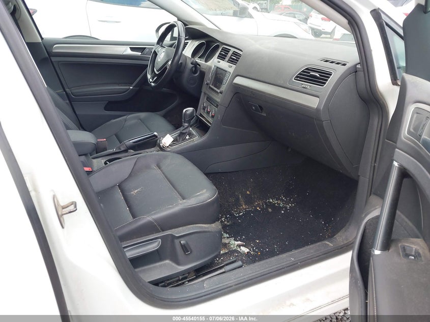 2016 Volkswagen Golf VIN 3VW217AUXGM020888 IAAI salvage auction — REAR END, Salvage Title, sold $1,100 on 2026-07-30 (photo 5)