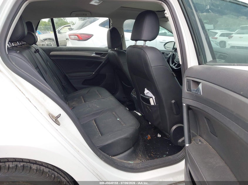 2016 Volkswagen Golf VIN 3VW217AUXGM020888 IAAI salvage auction — REAR END, Salvage Title, sold $1,100 on 2026-07-30 (photo 8)