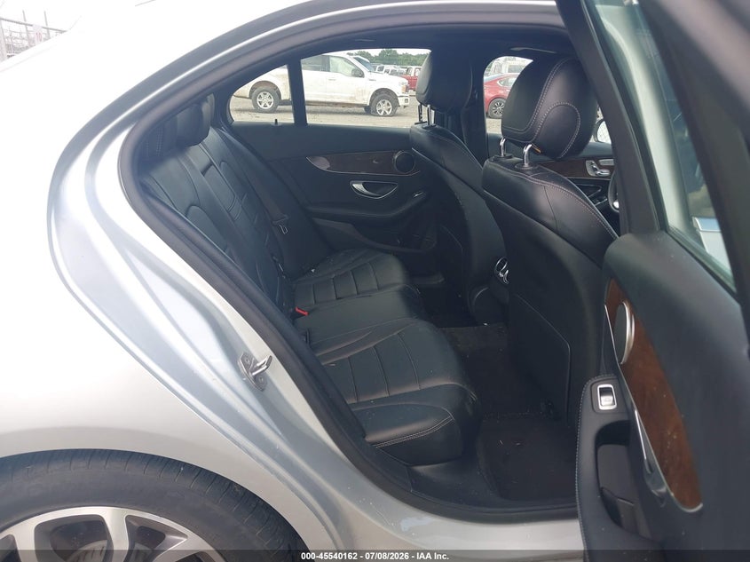 2018 Mercedes-benz C-klasse VIN 55SWF4JB8JU240091 IAAI salvage auction — FRONT END, Salvage (Louisiana), sold $8,625 on 2026-08-19 (photo 8)