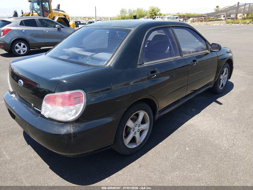 2007 Subaru Impreza VIN JF1GD61637H521031 IAAI salvage auction — NORMAL WEAR, Clear (Nevada), sold $225 on 2026-07-24 (photo 4)