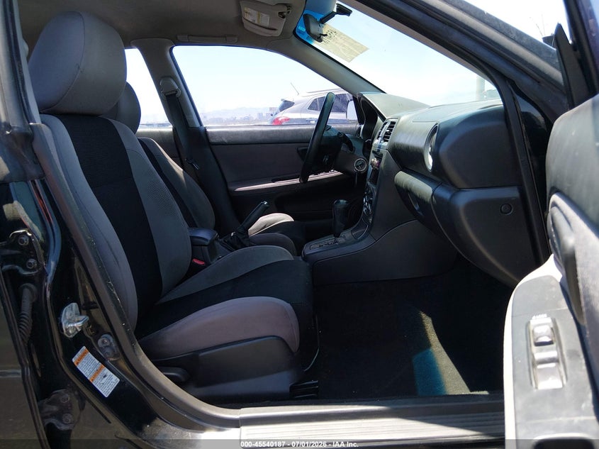 2007 Subaru Impreza VIN JF1GD61637H521031 IAAI salvage auction — NORMAL WEAR, Clear (Nevada), sold $225 on 2026-07-24 (photo 5)