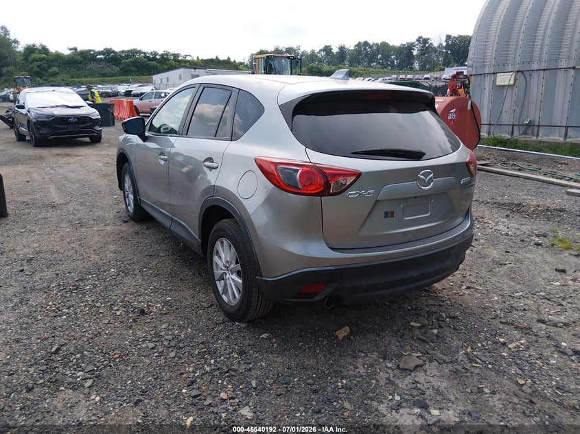 2014 Mazda Cx-5 VIN JM3KE2CY4E0335610 IAAI salvage auction — RIGHT FRONT, Clear (Texas), sold $2,250 on 2026-07-30 (photo 3)