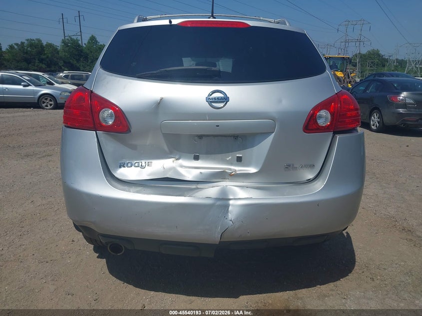 2010 Nissan Rogue VIN JN8AS5MV0AW119493 IAAI salvage auction — REAR END, Salvage (Pennsylvania), sold $225 on 2026-07-17 (photo 6)
